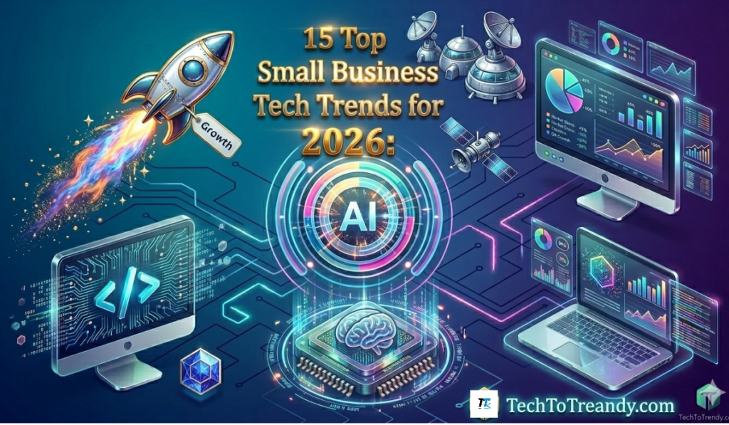 15 top small business tech trends for 2026 including AI and automation