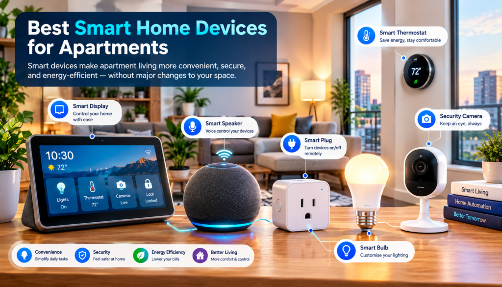Best smart home devices for apartments